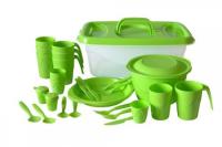 Набор посуды д/пикника Чезаре на 4 персоны С68 /4шт/Мартика