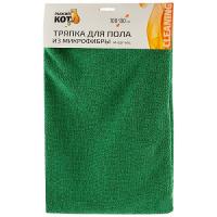 Тряпка д/пола 80*100см микрофибра М-02F-XXL 310265/10шт/Рыжий кот