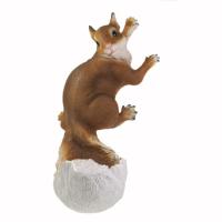 Фигура Белочка навесная кормушка L35W23H16см 713013/F653