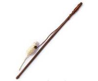 Игрушка к Дразнилка Мышонок бежевый на удочке gl40-08/Вестерн