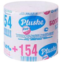 Туалетная бумага 1 слой "Богатырь+" 58м б/втулки серый/30шт/2418/16502