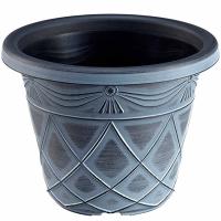 Кашпо Узоры 45,5*34,5см серебро KD7205S+270S/20шт/КР