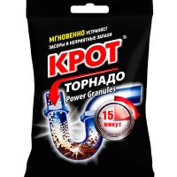 Ср-во д/засоров КРОТ Торнадо 70г гранулы ПАКЕТ /15шт/