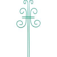 Шпалера д/комнатных Бабочка 44*18см проволока d2,5(d3) /5шт/Л