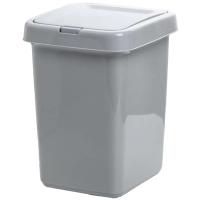 Контейнер д/мусора Step 25л с Push to Open крышкой серый SV4143 /4шт/ПР