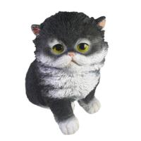 Фигура Котенок черный L16W11H16см 713735/F742