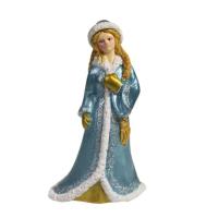 Фигура Снегурочка в золотых варежках  L9.5W6.5H15  714105