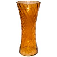 Ваза Факел рифленый h40см карамель 7756/400-11/073220