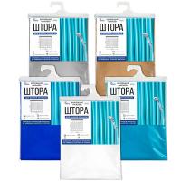 Штора д/ванной 180*180см "MIRAGE" 7070-mix /25шт/В