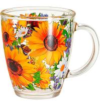Кружка Подсолнухи 350мл /2025-Д /16шт/ДК