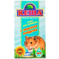 Грызуны Кеша д/хомяков морская капуста 500г/28шт/170017/Вестерн ЧЗ