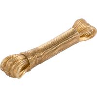 Шнур бельевой 15м суперпрочный металл. 171168 /360шт/Рыжий Кот