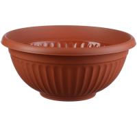 Ливия миска 400мм терракот 11,5л б/ножки М3194 /11шт/М-пласт
