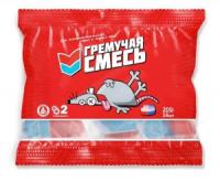 Мыши Гремучая смесь 100гр тесто-брикет МИКС 100шт