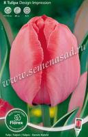 Тюльпан Дарвинов гибрид Дизайн Импрешн (нежно-розовый 10шт, 11/12) 764142