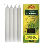Свечи от комаров ТР-0220С ARGUS 4шт длинные (цитронелла) 36шт 