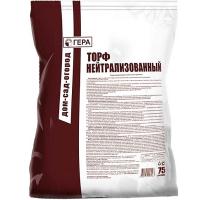 Торф нейтрализованный 75л 1шт Гера