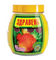 Здравень турбо Клубника и малина 300г банка-бочка 24шт ВХ