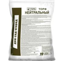 Торф нейтрализованный 10л Гера 8шт