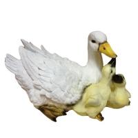 Фигура Утка с утятами L27W19H27см 626648/F608