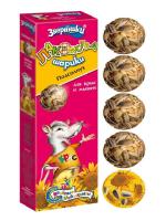 Грызуны Зверюшки Лакомства-шарики д/крыс,мышей подсолнух/5шт/691/Зоомир