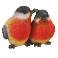 Фигура Снегири с ягодами L24W21H17см 626655/F610