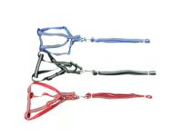 Поводок Комплект д/кошек (поводок+шлейка) светоотражающий/30758/Биосфера