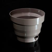 Кашпо Акцент 3л мокко с прик. под. /10шт/ДТ