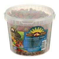 Грызуны Верные друзья д/мелких грызунов 900г ведро/4шт/