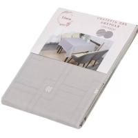 Скатерть 120*150 LINEN серый /ST-1116G/Перспектива