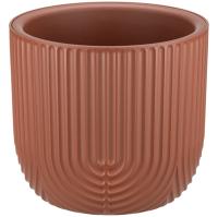 Кашпо РАМОНА D220 3,7л терракот с вставкой М3262 /8шт/М-пласт