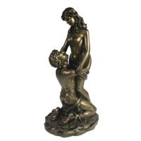 Фигура Влюбленные (золото) L13W15H32см 713474/I069