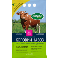 Добрая Сила 2кг Коровий навоз гранулированный 10шт