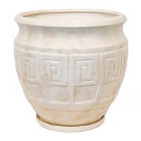 АЛ. Горшок Меандр №0 белый 26,5л