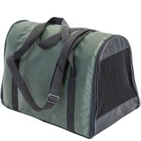 Сумка переноска Конверт-Туннель №0 расклад.с карманом и ремнем 33*19*21см зеленый/9025/Дарэлл