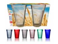 Стакан Европейские цветы (2шт) 250мл 785/2-Н7 /10шт/ДК