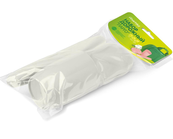 Набор д/личной гигиены Дорожный Ларго светло-серый С24СЕР /16шт/Мартика