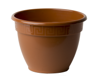 Кашпо Антик D17 1,6л терракот с под. 5PL0002 /35шт/ТП