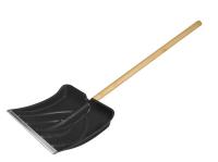 Лопата снег. 385*380мм дерев. черенок 68101-2 /5шт/USP