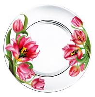 Тарелка сервировочная Тюльпаны /327/1-Д /12шт/ДК