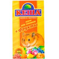 Грызуны Кеша д/хомяков фрукты 500г/28шт/170019/Вестерн ЧЗ