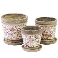 К Розовые розы YX11198 из 3-х /4шт/