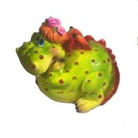 Фигура Девочка-дракоша (зеленый) L7.5W6H6 716345/SGD002