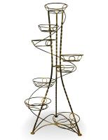 Подставка М. напольная на 8 горшков Спираль М0000262