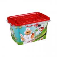 Контейнер д/хранения 4л Доктор+ прямоуг. М3217 /15шт/ Альтерн