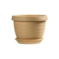 Кашпо Толедо D27 7л крем с под. 5PL0480 /10шт/ТП