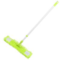 Швабра д/пола Лапша насадка микрофибра ручка телескоп. 120см 310361/12шт/Рыжий Кот