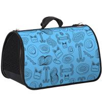 Сумка переноска ХАРД ДИЗАЙН ИИ  L 46*27*28см СП-120 голубой