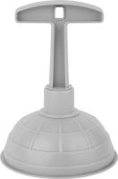 Вантуз Disco D125мм серебряный SC320310025/12шт/ПР