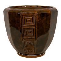 АЛ. Горшок Спарта №0 коричневый